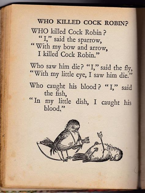 Who Killed Cock Robin Hubpages