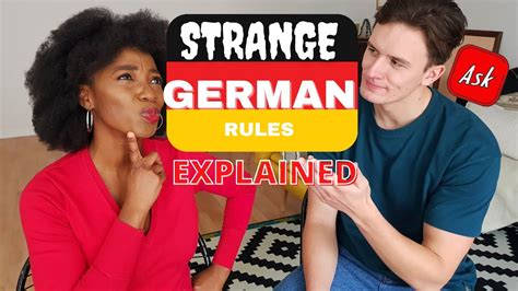 living in germany german guy explains weird german rules and strange german culture youtube
