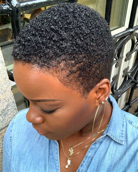 Tapered Cut Hairstyles For C Natural Hair The Glamorous Gleam