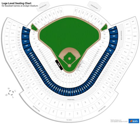 Dodger Stadium Virtual Seating Map Two Birds Home