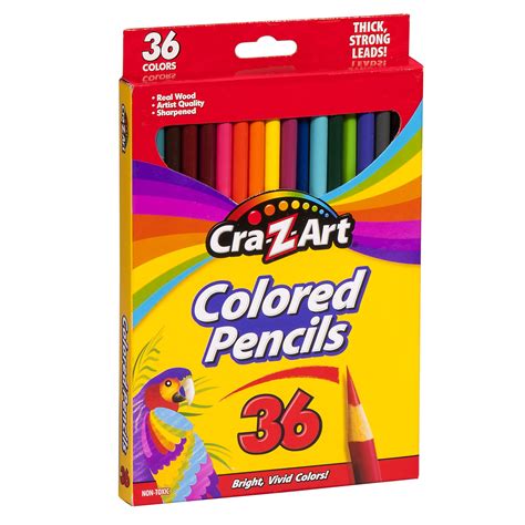 Cra Z Art Colored School Pencils Real Wood 36 Count