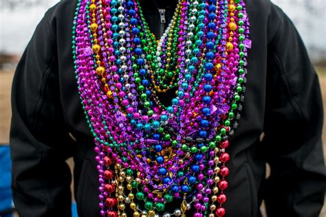 Check out our mardi gras beads selection for the very best in unique or custom, handmade pieces from our beaded necklaces shops. Standing water? No problem. New Orleans paradegoers get ...