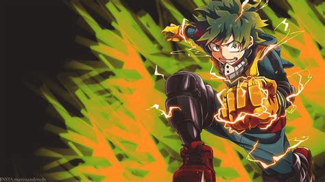 Anime Wallpaper Deku Dekus Smash 2