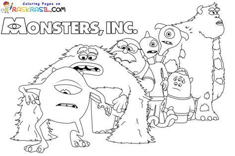 Actualizar Imagen Dibujos De Monster Inc Para Colorear