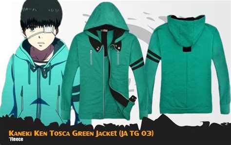 Jual Jaket Anime Tokyo Ghoul Kaneki Ken Tosca Green Jacket Ja Tg 03 Di