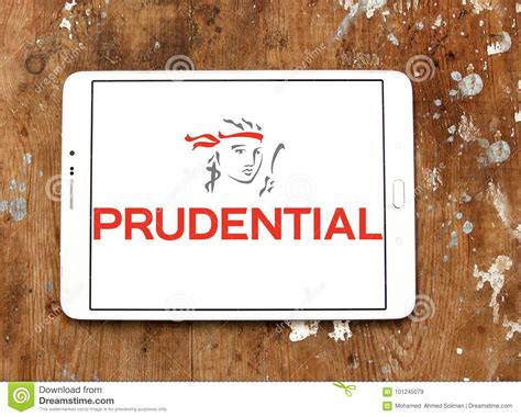Prudential Plc Financial Services Company Logo Editorial Stock Image