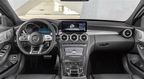 Options include a fully digital instrument display and multimedia systems featuring customised. New Mercedes C-class 2018: facelifted AMG C43 Coupe and ...