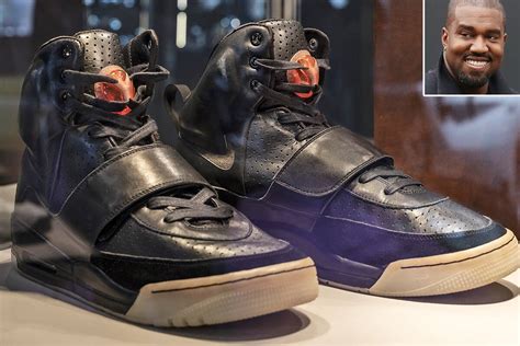 Kanye Wests Nike Air Yeezy 1 Sneakers Sell For Record Breaking 18