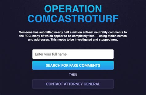 Comcast Is Trying To Censor A Fftf Website That Supports Net Neutrality