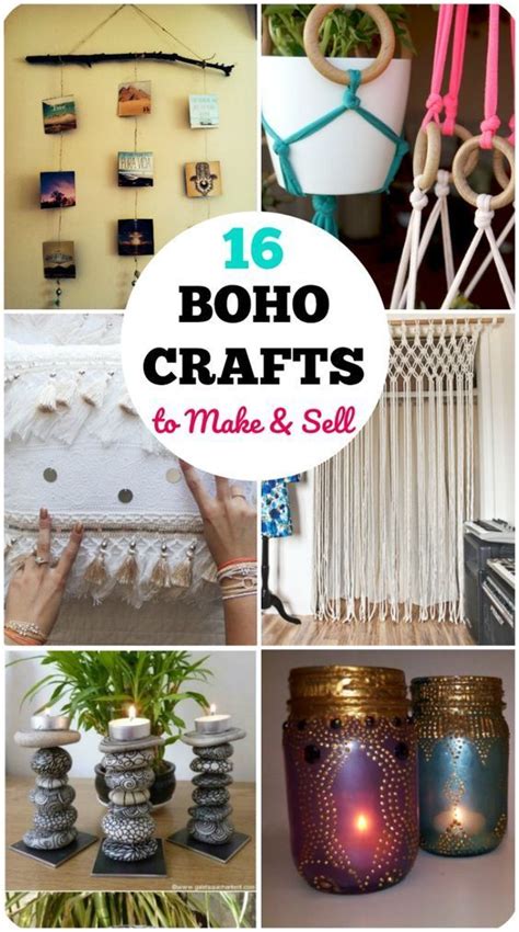16 Diy Easy Boho Crafts For Your Boho Chic Room Artofit