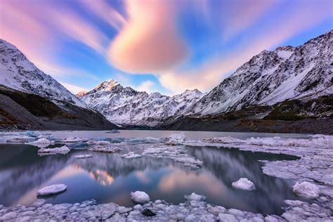 Mount Cook Sunset Print By Nico Babot Landscape Photography