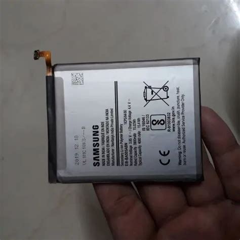 Original Samsung Galaxy A50 A50s Mobile Battery 4000mah Samsung Care Warranty At Rs 1299