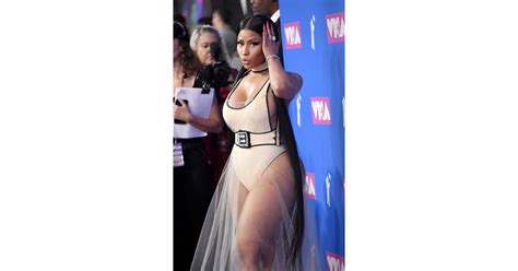 Nicki Minaj Outfit Vmas 2018 Popsugar Fashion Photo 29