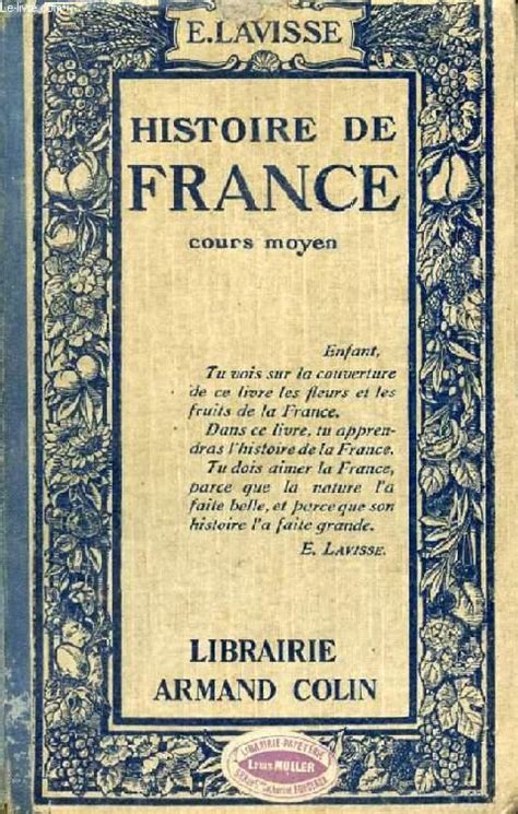 Histoire De France Cours Moyen Von Lavisse Ernest Bon Couverture