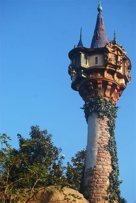 Rapunzels Tower At Magic Kingdom