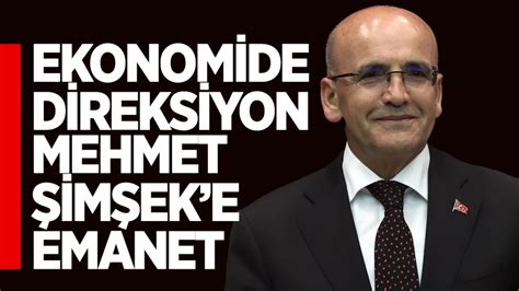 Hazine ve Maliye Bakanı Mehmet Şimşek oldu Mehmet Şimşek kimdir