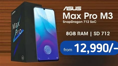 The phone may have gorilla glass 6 both on front and back for protection as well. Asus Zenfone Max Pro M3-Specification | First Look | Hands ...