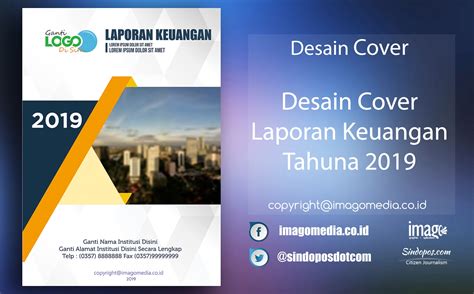 Download Desain Keren Cover Laporan Keuangan Tahunan 2019 Imago Media