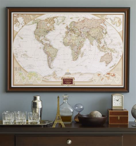 Display Your World Travels With This Personalized Push Pin Map From The