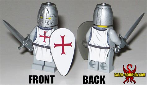 Minifig Historic Medieval Knight Saber Scorpions Lair Custom Lego