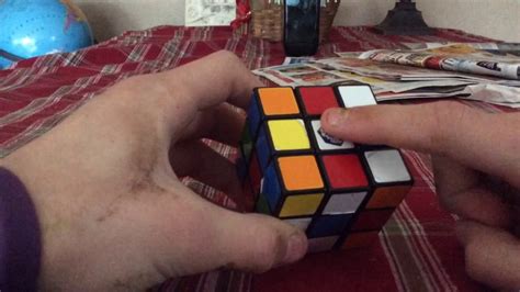 Easy Way To Solve A Rubiks Cube Part 1 White Cross Youtube