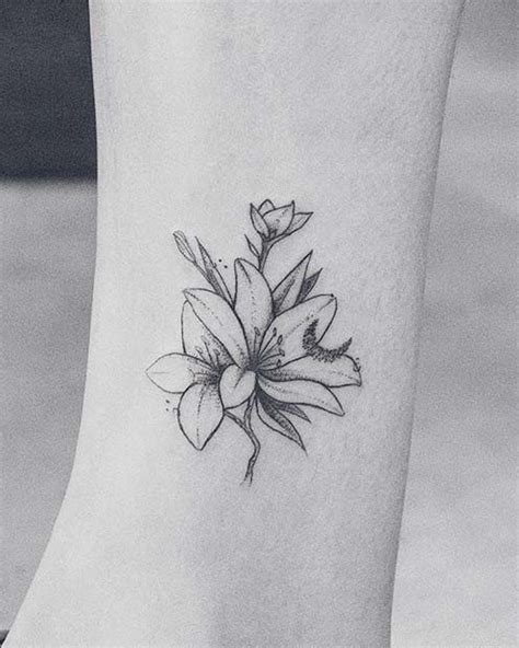 43 Pretty Lily Tattoo Ideas For Women Page 2 Of 4 Stayglam Lily