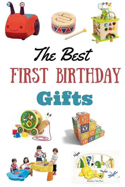 Similarly, there are also toys present in the market which help in the mental development and. The Best Birthday Gifts for a First Birthday (+ a Giveaway)
