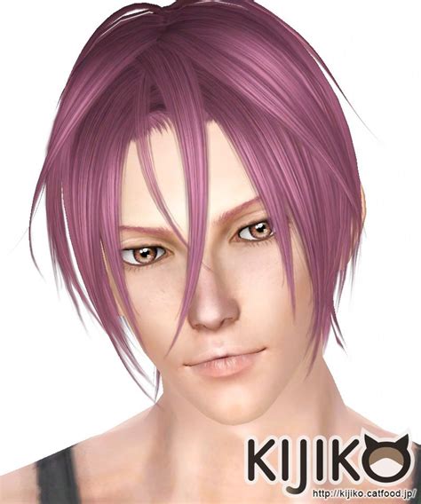 Sjark Hairstyle By Kijiko Sims 3 Hairs Sims Hair Sims 4 Hair Male