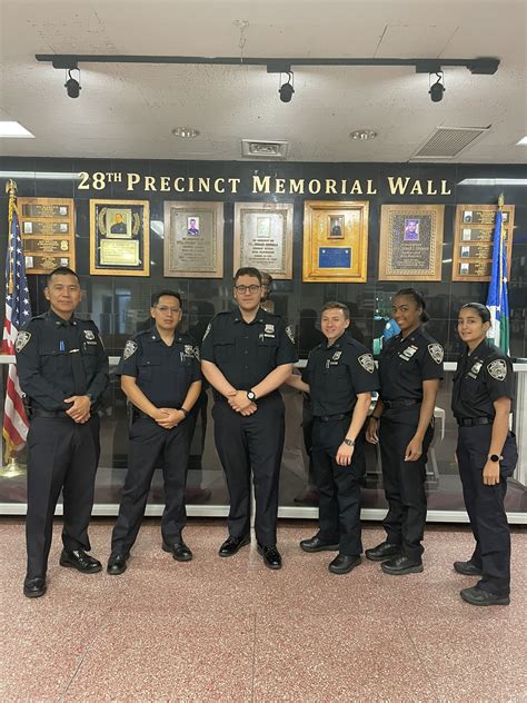 Nypd 28th Precinct On Twitter Welcome Our Six New Officers To The
