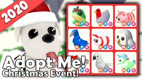 New Adopt Me Christmas 2020 Update Pets Mega Neon Roblox Adopt Me