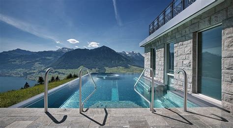 5 Star Spa Hotel Lucerne Villa Honegg Scenic Lake And Mountain Views