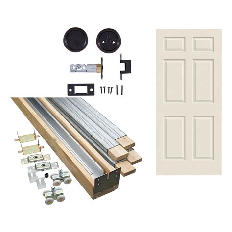 Shop National Hardware 36in Pocket Door ORB RND LTCH at Lowes.com