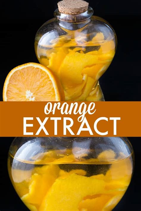 Homemade Orange Extract Simply Stacie