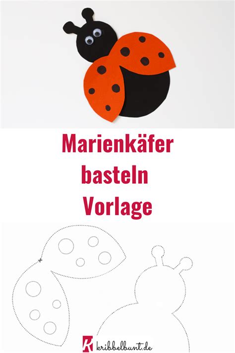 Engelsflügel schablone ausdrucken kostenlos vorlage schmetterling. Marienkäfer Bastelvorlage - basteln im Frühling mit ...