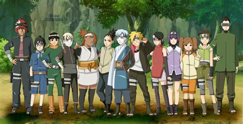 Boruto Naruto Next Generations Characters And Their