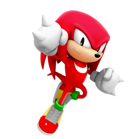 Classic Knuckes Jump Render By Nibroc Rock Classic Sonic Sonic Heroes Sonic
