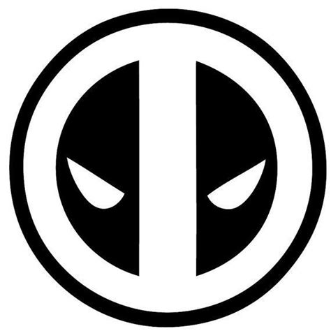 Deadpool Logo Vinyl Decal Wall Art By Badfishdecals On Etsy Vinyl