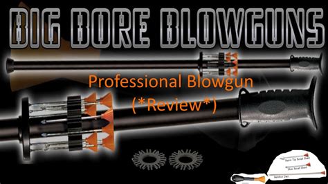 Cold steel's big bore blowguns feature 0.625 inch calibers and are capable of firing heavier arrows faster than other models on the market. Cold Steel Big Bore Blowgun 5 ft Professional: (*Review ...