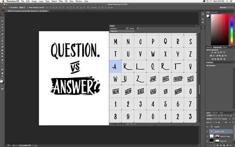 Create A Glyph In Photoshop Hooliviewer