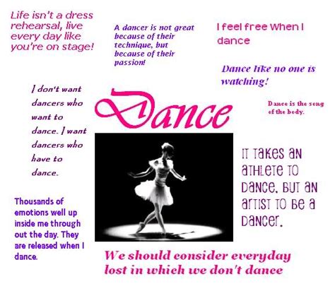 Dancer Birthday Quotes Quotesgram