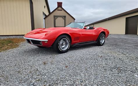 1968 Red Big Block Corvette Convertible 4spd For Sale Hobby Car Corvettes