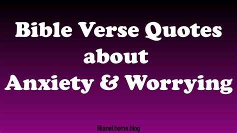 Bible Verse Quotes On Anxiety And Worrying Lb Books About Jesus