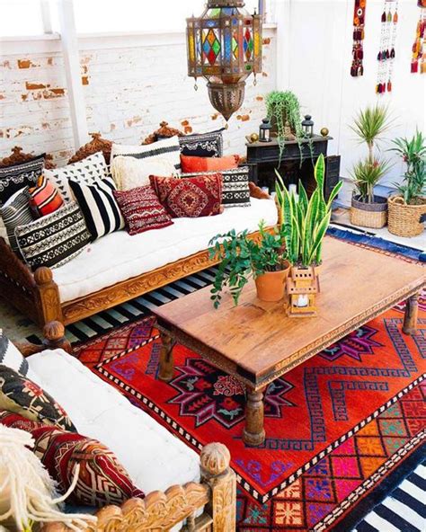 Top 35 Indian Living Room Designs With Various Cultures Decor Boho