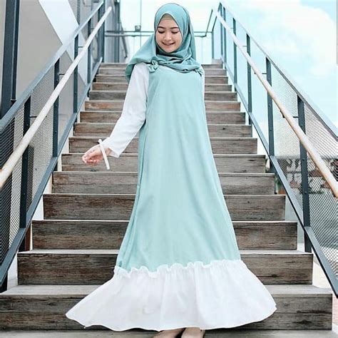 Model Gamis Remaja Yang Simpel