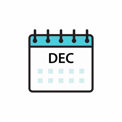 Calendar Dec December Month Icon Download On Iconfinder
