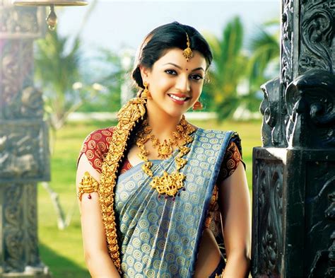 10 Amazing Kajal Agarwal Silk Saree Looks You Can Try This Festive