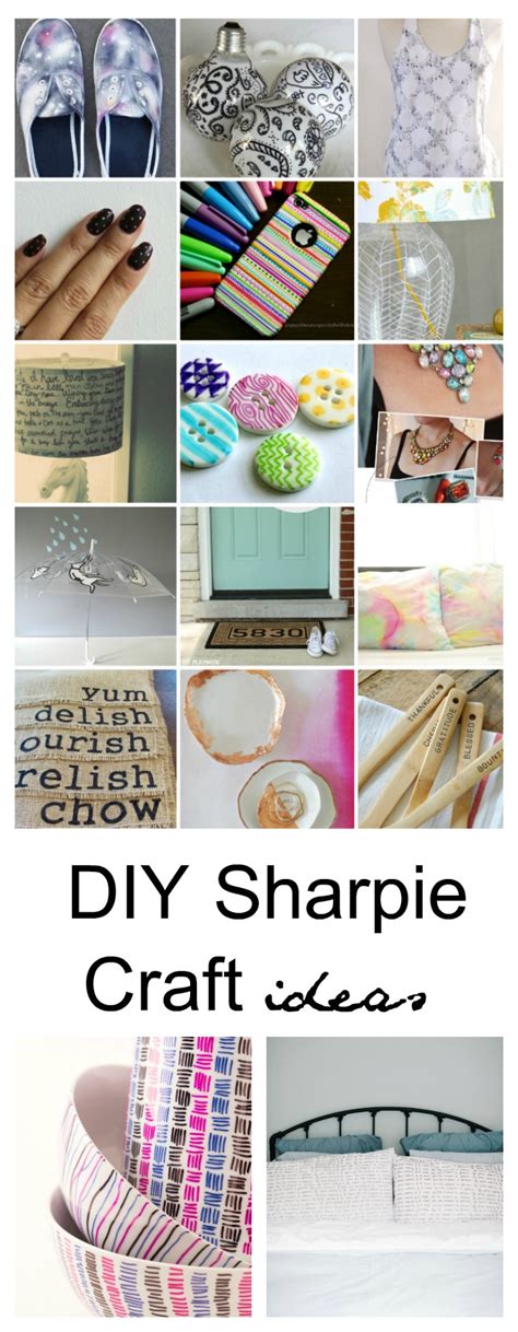 25 Sharpie Diy Craft Ideas Fun Sharpie Projects