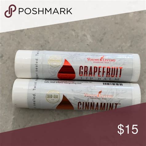 ** this style holder fits standard sized lip balms such as young living. New Young Living Lip Balm Grapefruit & Cinnamint NWT | The ...