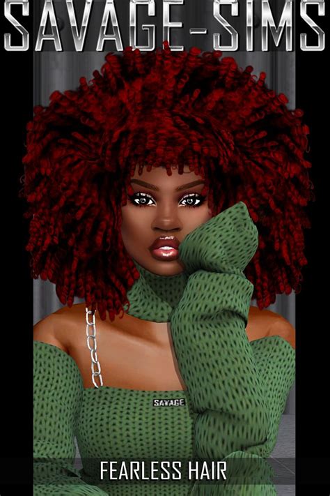 Savage Sims Download Sims 4 Custom Content Savagesims Sims Hair