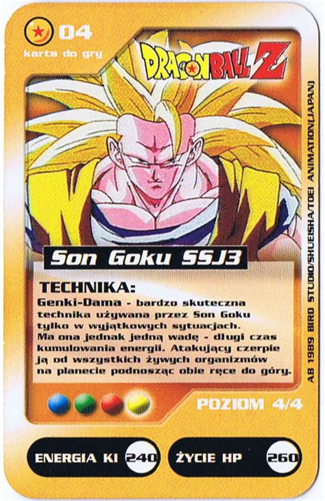 Toriyama akira is credited for the original story & character design concepts, in addition to his role as series creator. Karty Chio Chips: I seria - DBPolska.net | Dragon Ball ...